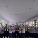 Police Goes to School, Satlantas Polres Luwu Tanamkan Budaya Tertib Berlalu Lintas kepada Ratusan Siswa Baru SMAN 12 Luwu