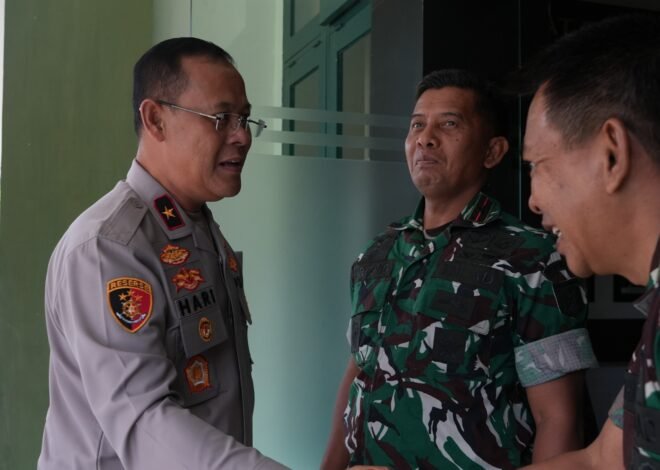 Kapolda Sulbar Kunjungan Silaturahmi ke Korem 142 Tatag: Perkuat Sinergi Menjaga Sulawesi Barat yang Malaqbi