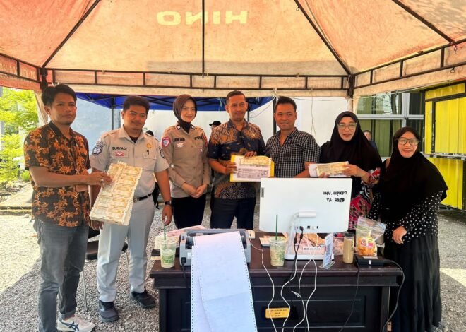 Layanan Jemput Bola SAMKEL Ditlantas Polda Sulbar dan BPKPD, Permudah Urusan Pajak dan STNK