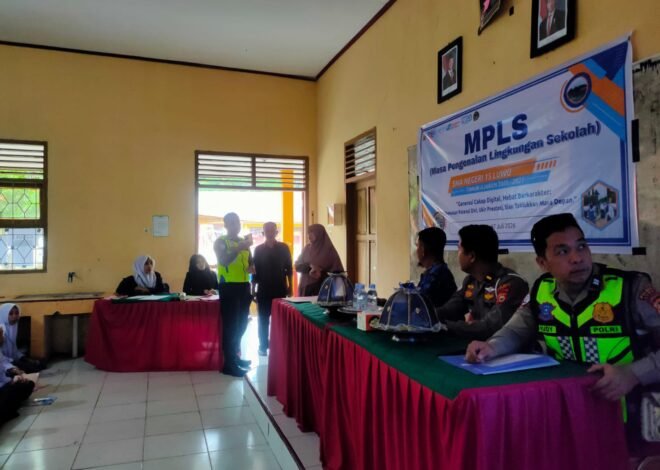 Police Goes to School, Polres Luwu Bekali Pelajar Disiplin Berlalu Lintas dan Waspada Bahaya Kecanduan Game Online