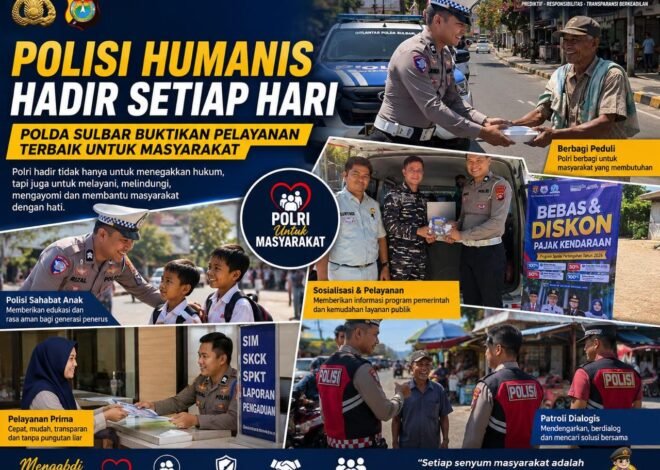 Polisi Humanis Hadir Setiap Hari, Polda Sulbar Buktikan Pelayanan Terbaik untuk Masyarakat