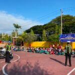 Satlantas Polres Polman Tanamkan Budaya Tertib Berlalu Lintas Sejak Dini Melalui Sosialisasi dan Safety Reading