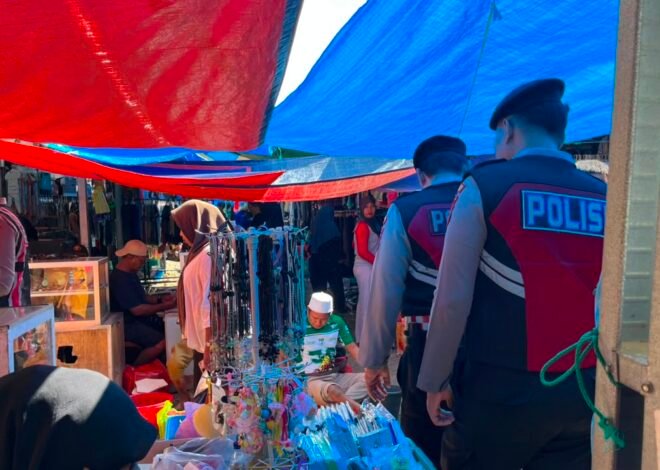 Patroli Humanis Sat Samapta Polres Luwu di Pasar Suli, Perkuat Rasa Aman dan Cegah Aksi Premanisme