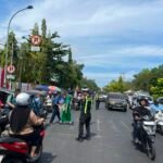 Satlantas Polres Polman Intensifkan Patroli Jam Pulang Sekolah, Wujudkan Lalu Lintas Aman dan Lancar