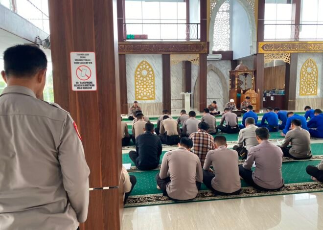 Perkuat Pondasi Moral dan Disiplin, Polda Sulbar Konsisten Gelar Pembinaan Rohani Demi Pelayanan Humanis