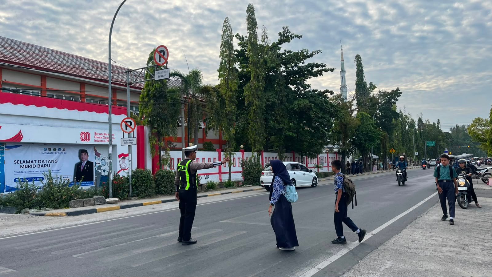 Satlantas Polres Polewali Mandar Gelar Commander Wish Pagi, Wujudkan Pelayanan Prima bagi Masyarakat