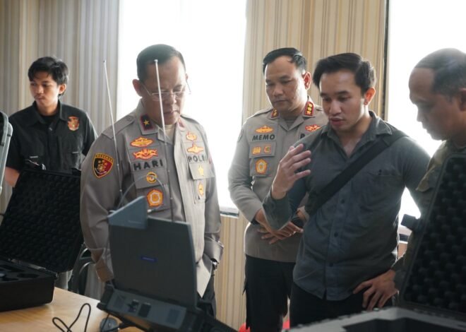Wakapolda Sulbar Cek Alat Khusus Ditintelkam: Dorong Transformasi Pelayanan Berbasis Teknologi Informasi