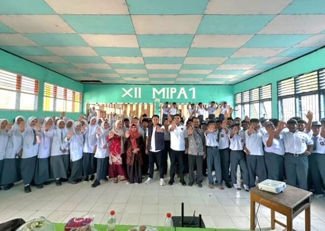 Bentengi Generasi Emas dari Ancaman Narkoba, Satresnarkoba Polres Luwu Tanamkan Kesadaran Sejak Hari Pertama Sekolah