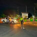 Satlantas Polres Polman Gelar Blue Light Patrol, Antisipasi Balap Liar dan Gangguan Kamtibmas