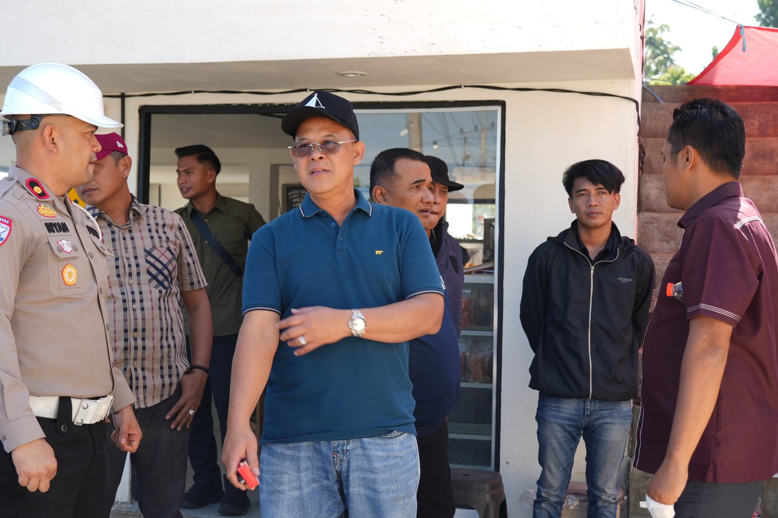 Wakapolda Sulbar Tinjau Pembangunan Pos PJR: Pastikan Sesuai Standar, Agar Pelayanan ke Masyarakat Semakin Cepat dan Efektif
