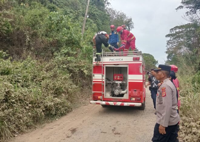 Sinergi Polisi, Warga, dan Damkar Berhasil Jinakkan Kebakaran Lahan di Bupon