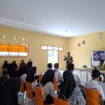 Satlantas Polres Polman Tanamkan Budaya Tertib Berlalu Lintas kepada Pelajar SMKN 2 Polewali