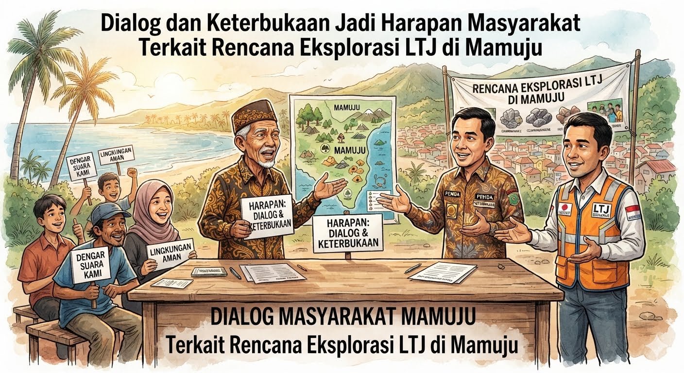 Dialog dan Keterbukaan Jadi Harapan Masyarakat Terkait Rencana Eksplorasi LTJ di Mamuju