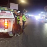 Satlantas Polres Polman Intensifkan Blue Light Patrol, Cegah Balap Liar dan Gangguan Kamtibmas