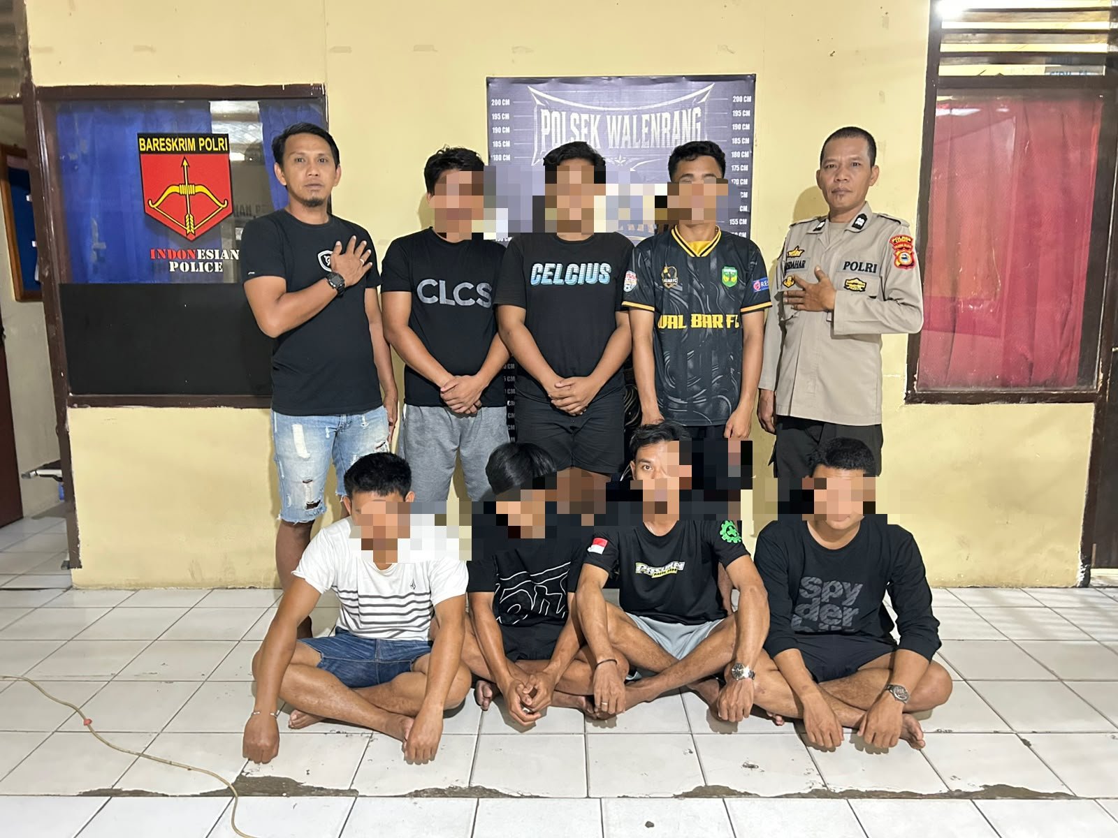 Tujuh Terduga Pelaku Pengeroyokan di Walenrang Diamankan, Polsek Walenrang Tegaskan Proses Hukum Berjalan Profesional
