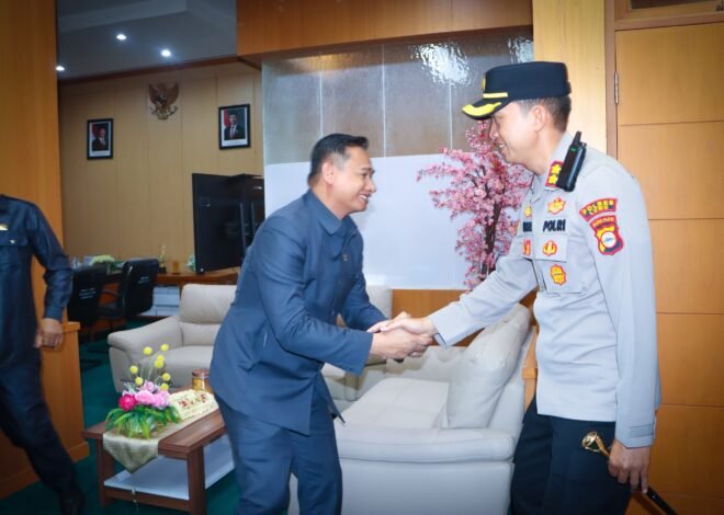 Bangun Kolaborasi Sejak Hari Pertama, Kapolres Luwu Sambangi Ketua DPRD