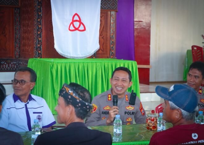 Silaturahmi Kapolres Luwu Bersama Pendeta Gereja Toraja Perkuat Kemitraan Kamtibmas