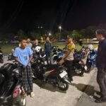 Cegah Balap Liar, Pamapta II Polres Luwu Edukasi Komunitas Motor hingga Tindak Pelanggar Dini Hari