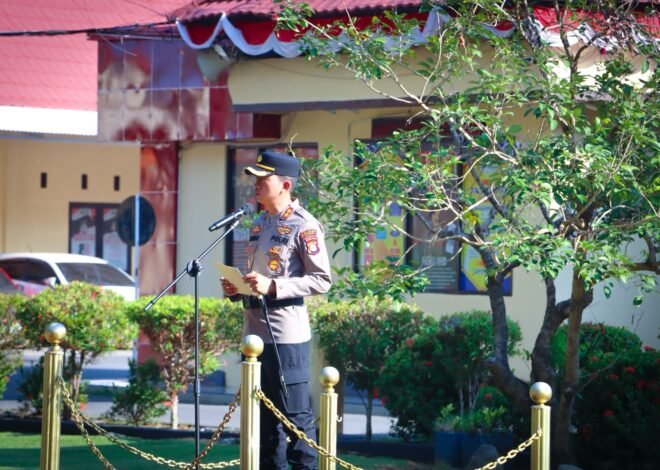 Estafet Kepemimpinan di Tubuh Polres Luwu, Kapolres Lantik Kabagren dan Serah Terima Kasiwas