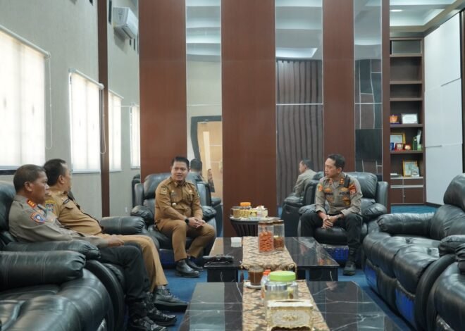 Silaturahmi Kapolres Luwu ke Pemkab, Perkuat Sinergitas Lintas Sektor