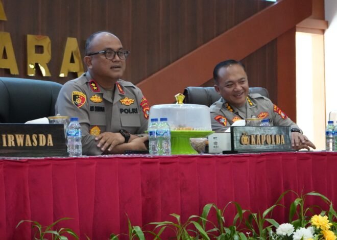 Gelar Operasi Semester I Polda Sulbar: Evaluasi Kinerja, Penyamaan Persepsi, dan Perkuat Strategi Jaga Kamtibmas Kondusif