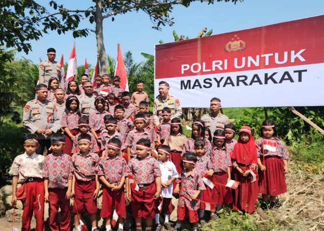 Jembatan Merah Putih Presisi Hadirkan Harapan Baru, Anak-anak Sikamase Kini Lebih Mudah Menuju Sekolah