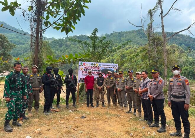 Sinergi TNI-Polri dan Pemkab Luwu, Tegaskan Larangan PETI demi Lingkungan dan Kamtibmas