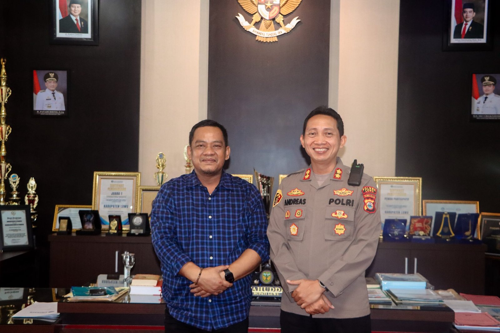 Sinergi untuk Luwu, Kapolres dan Bupati Satukan Langkah Hadapi Tantangan Daerah