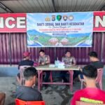 Penanaman Bawang Putih Serentak, Biddokkes Polda Sulbar dan RS Bhayangkara Layani Kesehatan Warga