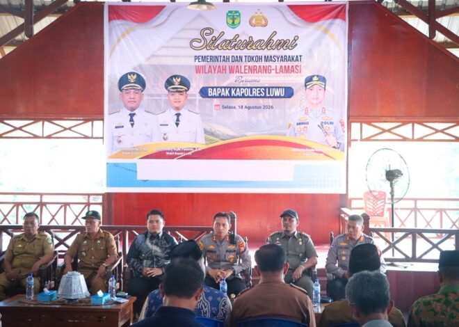 Perkuat Sinergitas di Walenrang-Lamasi, Kapolres Luwu dan Pemda Satukan Langkah Antisipasi Konflik Sosial