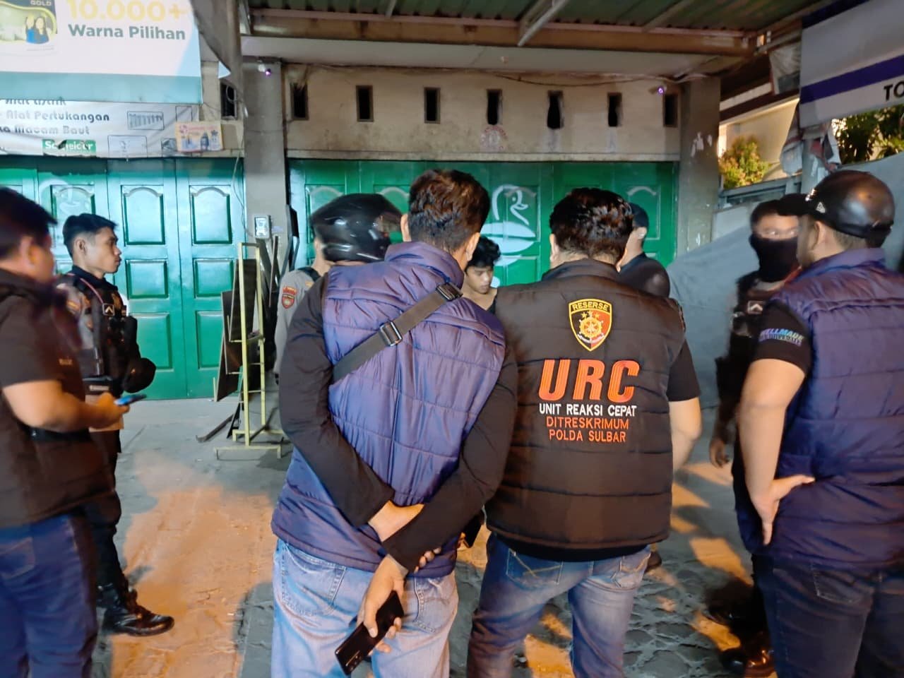 Patroli Sisir Area Rawan, URC Polda Sulbar Hadir Kawal Keamanan Masyarakat