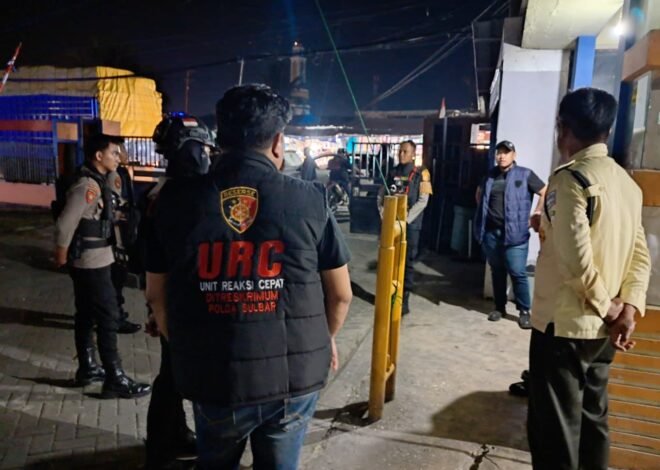 Persempit Ruang Gerak Kejahatan, Tim URC Polda Sulbar Intensifkan Patroli Malam