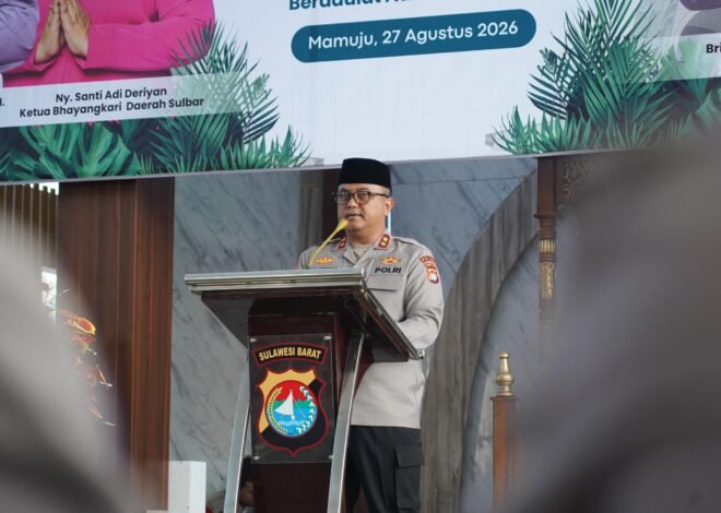 Semangat Teladan Rasulullah, Polda Sulbar Siap Wujudkan Indonesia Berdaulat, Adil dan Makmur