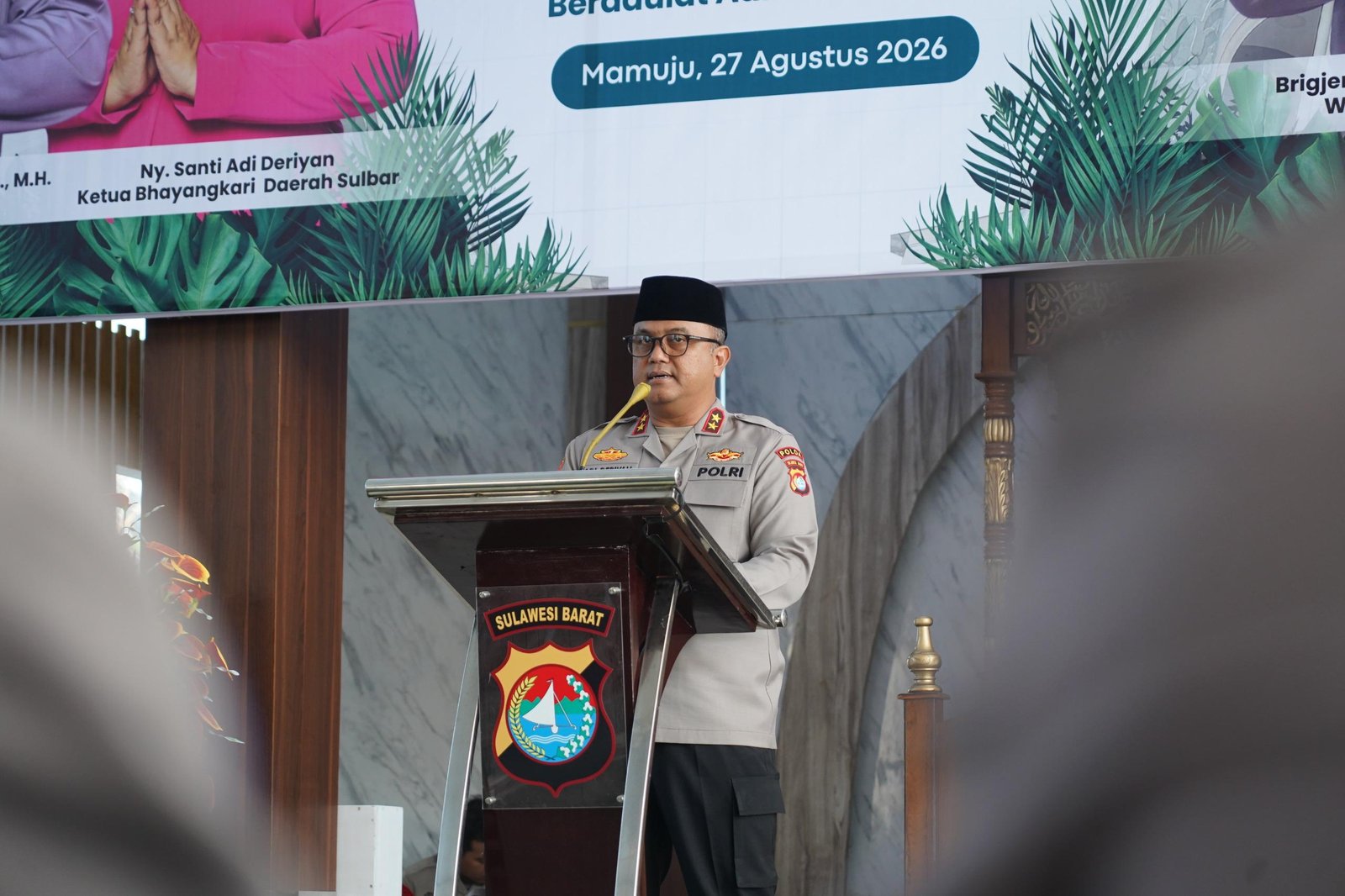 Semangat Teladan Rasulullah, Polda Sulbar Siap Wujudkan Indonesia Berdaulat, Adil dan Makmur