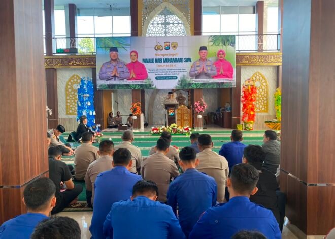 Peringati Maulid Nabi, Kapolda Sulbar: Teladani Akhlak Mulia, Raih Syafaat dan Perbaiki Kinerja