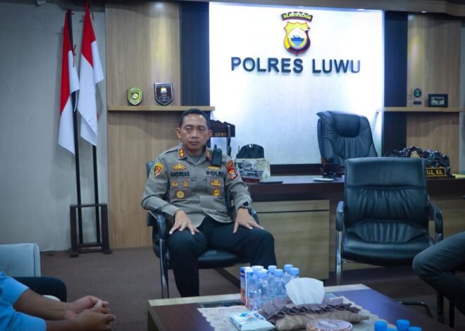 Jelang Porprov Sulsel 2026, Kapolres Luwu Terima Audiensi KONI dan Tekankan Pentingnya Mental Juara