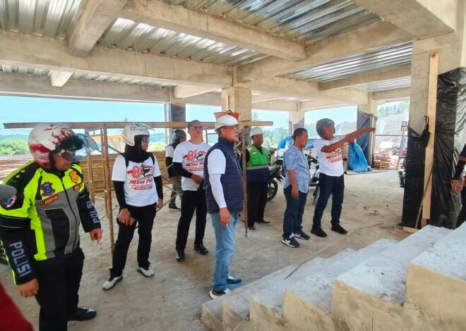 Pantau Progres Pembangunan Kantor Sat PJR di Lengke, Kapolda Sulbar Tekankan Kualitas Bangunan dan Fasilitas Penunjang