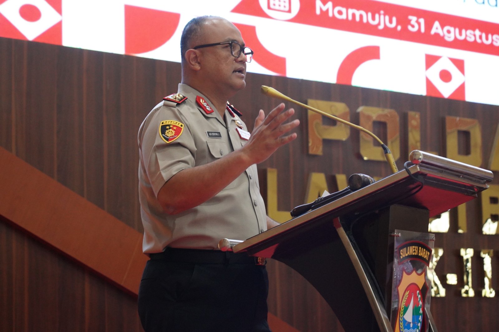 Buka Pelatihan Investigative Interviewing dan Digital Forensic, Kapolda Sulbar Dorong Penyidik Lebih Cerdas, Objektif dan Berintegritas